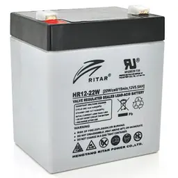 Батарея до ДБЖ Ritar HR1222W, 12V-5.0Ah (HR1222W)