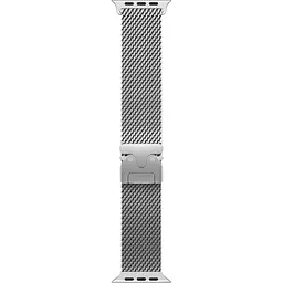 Ремінець DK New Milanese Loop для Apple Watch 42/44/45/46/49mm Silver [130966] - мініатюра 2