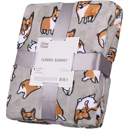 Плед Ardesto Flannel 160х200 см 100% поліестер коргі pbe0050436