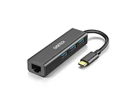 Мультипортовий адаптер Choetech 4-in-1 USB Type-C Adapter (HUB-U02)