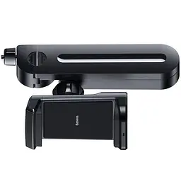 Автомобільний тримач холдер із БЗУ Baseus Storage Backseat WXHZ-01 Black - мініатюра 4