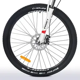 Велосипед "EVEREST" PROF1 G275EVEREST A275.127,5 д. Алюм.рама 19 ", SHIMANO 21SP, алюм.DB, CS TZ500, чорний - мініатюра 4