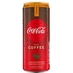 Напій Coca-Cola Plus Coffee карамель 250 мл