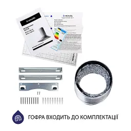 Витяжка купольна Minola HK 5614 WH 1000 LED - мініатюра 10