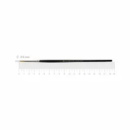 Пензель колонок круглий Classic 3007R №2 коротка ручка KOLOS (4823064900590)