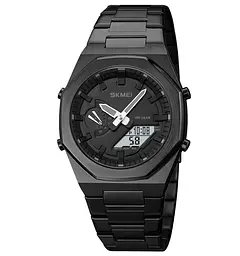 Skmei 1816BKBKWT Black-Black-White