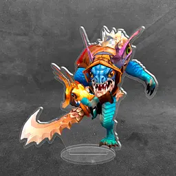 Акрилова колекційна фігурка Dota 2 Slark 1 15 см - мініатюра 2