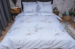 Комплект постільної білизни Moon&Star Микросатин Premium Lavender Bliss сімейний 160х220х2 наволочки 4х70х70 - мініатюра 7