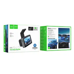 Відеореєстратор Hoco DV9 3-inch screen display (720P) Metal gray - мініатюра 2