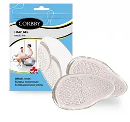 Напівустілки Corbby Half Gel гелеві (проти ковзання)