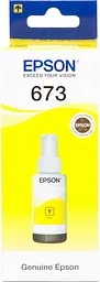 Чорнило контейнер EPSON 673 Yellow L800/L810/L850/L1800 70ml (C13T67344A)