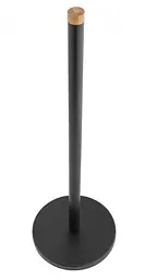 Стійка тримач для туалетного паперу Yoka SP1 Black Bamboo P.SP1-BLK-B, Чорний матовий - мініатюра 4