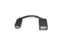 Перехідник REAL-EL OTG USB 2.0 AF to Type-C 0.1m (EL123500030)