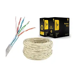 Кабель сетевой Cablexpert FTP, cat 5e, CCA, AWG24, Patchkabel 305 м (FPC-5004E-L) - миниатюра 2