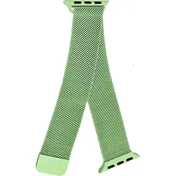 Ремінець DK CDK для Apple Watch 40mm (Series 4 / 5 / 6 / SE1 / SE2) Метал Milanese Loop (05526) (light green)