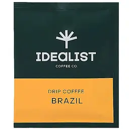 Дріп кава Idealist Coffee & Co. Brazil 180 г (15 шт. х 12 г) - мініатюра 2