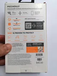 Протиударний прозорий чохол для Samsung Galaxy S23 (S911) GEAR4 Santa Cruz Black - мініатюра 3