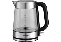 Електрочайник Ardesto EKL-F200 білий, 2150W, 1.7 л, дисковий, скло, індикатор рівня води