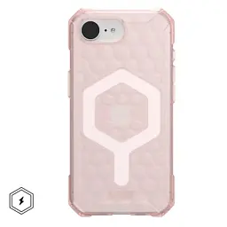 Чохол до мобільного телефона UAG iPhone 16E (4th Gen, 2025), Essential Armor MagSafe, Rose (114496114C4C)