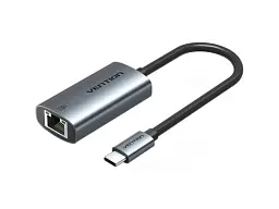 Мережева карта Vention USB Type-C to RJ-45 Gray (CFPHB)