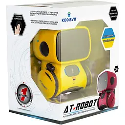 Радіокерований робот AT-Robot з голосовим керуванням Yellow (AT001-03-UKR) [113037] - мініатюра 9