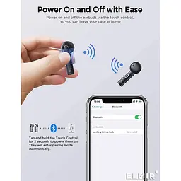 Навушники Omthing Airfree Pods TWS EO005 чорні - мініатюра 5