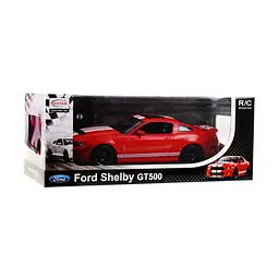 Машинка RASTAR Ford Shelby Mustang GT500 на дистанційному керуванні + пульт 1:14 червоний 49400 - мініатюра 4