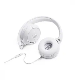 Навушники з мікрофоном JBL T500 White (JBLT500WHT) - мініатюра 6