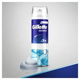 Піна для гоління Gillette Series Sensitive Cool 250 мл - мініатюра 6