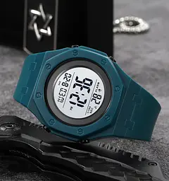 Чоловічий наручний годинник 2048BU Blue Skmei acs0030358 - мініатюра 4