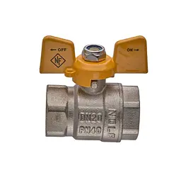 Кран кульовий Nolf classic 3/4" прямий NFC.712-08 (NF3135) - мініатюра 4