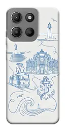 TPU чохол Demsky Southern pearl для Motorola Moto G15 4G