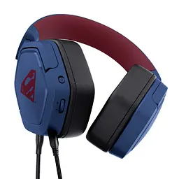 Гарнітура Trust GXT492SM Carus Superman edition, 3.5мм, синій - мініатюра 5