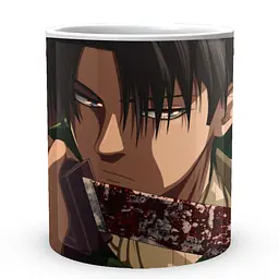 Кухоль GeekLand Attack on Titan Атака Титанів Леві AOT 002.12 330 мл білий - мініатюра 2