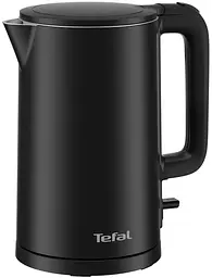 Електрочайник Tefal Thermo Protect 1.5 л пластик нержавіюча сталь чорний kuh0015312 - мініатюра 2