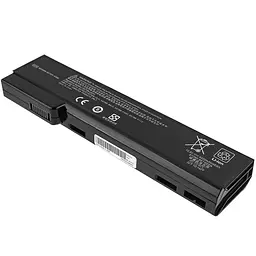 Акумулятор HP CC06 (EliteBook 8460p, 8460w, 8470p, Probook 4445s, 4446s, 6360b, 6460b, 6465b, 6560b, 6565b) 10.8V 4400 mAh Black - мініатюра 2