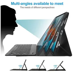 Чохол клавіатура Samsung Galaxy Tab A9 8.7 SM-X110 SM-X115 BlueTooth Keyboard with TP - мініатюра 6