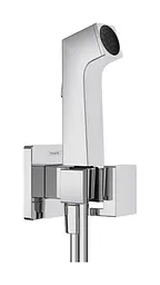 Набір гігієнічного душу (запірний вентиль) Hansgrohe E EcoSmart+ на холодну воду Chrome 29231000, Хром