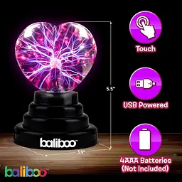 Світлободна плазма світильник Light 4" Touch Activated - мініатюра 6