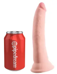 Фалоімітатор King Cock Plus 7 Triple Density Cock 21 см тілесний - мініатюра 7