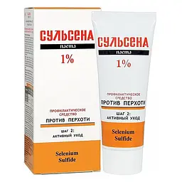 Паста «Сульсена» проти лупи 1% (75 мл) 82517 - мініатюра 1