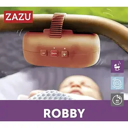 Гойдалка-заколисувач  Zazu Robby Rocker коричнева (ZA-ROCKER-03) - мініатюра 3