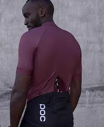 Велоджерсі POC Essential Road Jersey S Бордовий - мініатюра 4