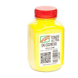 Тонер OKI C332/MC363, 100г Yellow AHK (1505320)