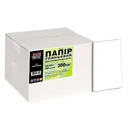 Фотопапір, глянсовий, A6 (10x15), 200 г/м² NewTone teh0033167