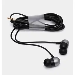 Навушники з мікрофоном Xiaomi Capsule Earphones Black (оригінал) - мініатюра 3