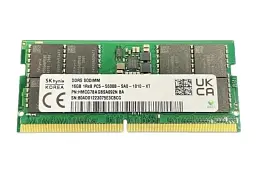 Пам'ять для ноутбуків SK hynix 16 GB SO-DIMM DDR5 5600 MHz (HMCG78AGBSA092N)