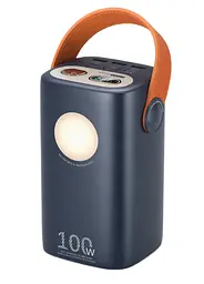Повербанк Remax RPP-100 Power Bank 60000 mAh 100W+22.5W Синій (2104619442)