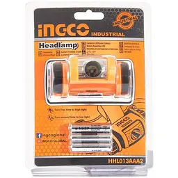 Ліхтар налобний Ingco Industrial 200 лм IPX4 (HHL013AAA2) - мініатюра 6