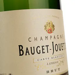 Шампанське Champagne Bauget-Jouette Carte Blanche Brut біле брют 0.75 л - мініатюра 3